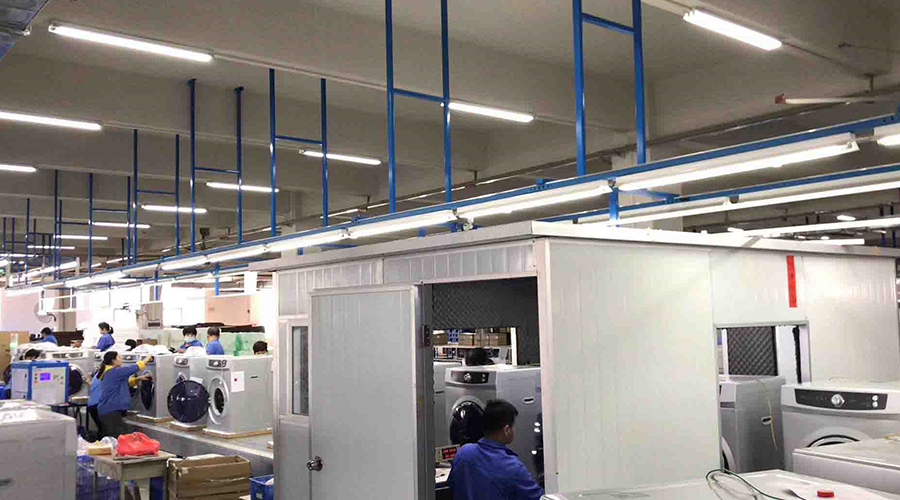 金環(huán)電器如何保證客戶收到的滾筒干衣機(jī)運(yùn)行時無異響？
