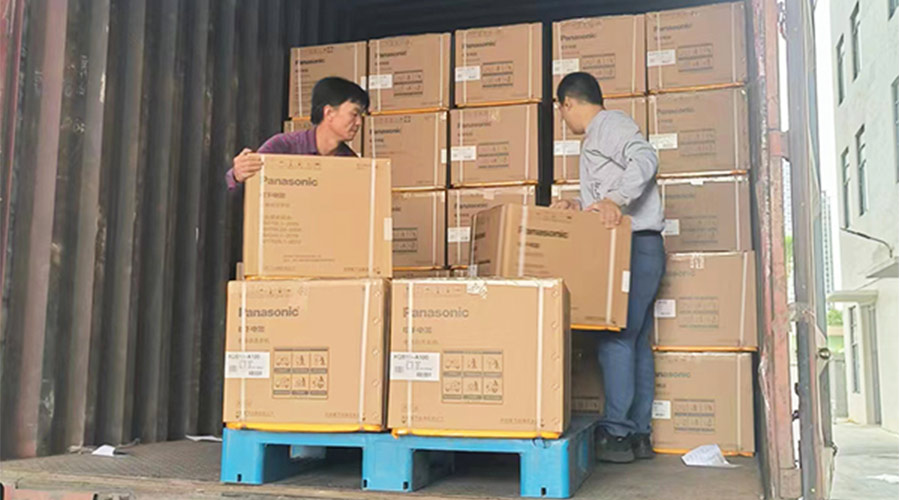 發(fā)貨抓速度！金環(huán)電器第一時間完成松下滾筒干衣機發(fā)貨