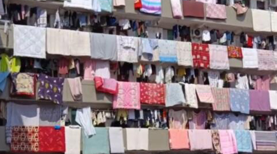 學(xué)?，F(xiàn)曬被大場面！滾筒衣服烘干機(jī)即烘即干大件棉被 便捷好用