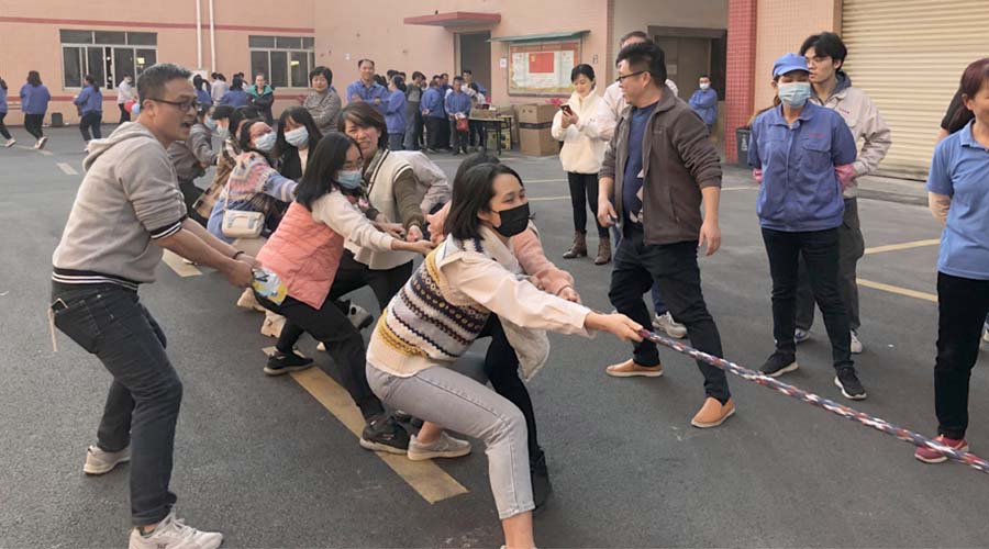 凝心聚力 辭舊迎新！金環(huán)電器開展跨年文娛活動