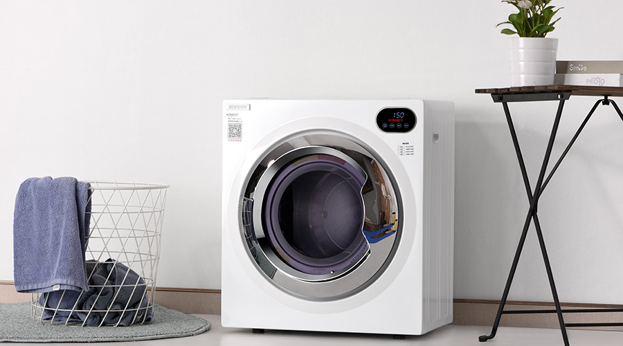 自然晾曬過(guò)的衣物灰塵多，家用衣物烘干機(jī)烘衣更干凈！