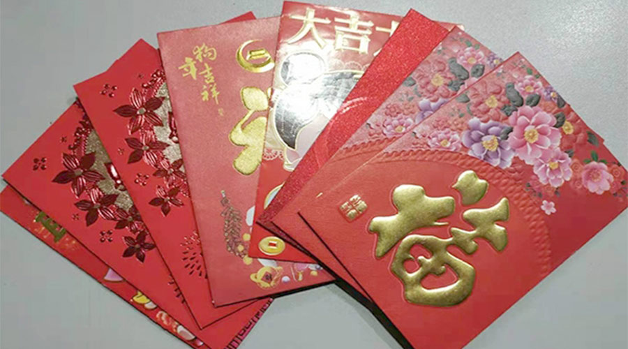 開工好彩頭！金環(huán)電器銷售部為員工派發(fā)開工紅包！