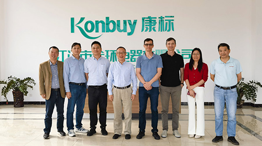 新項目對接！客戶伊萊克斯親臨金環(huán)電器參觀指導(dǎo)